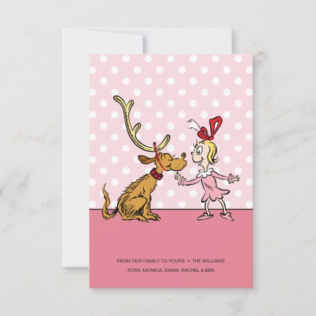 Grinch | Max & Cindy Lou Who Kort (Framsida)