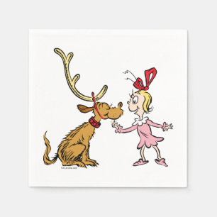 Grinch Max & Cindy Lou Who Pappersservett
