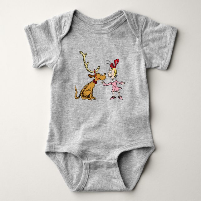 Grinch | Max & Cindy Lou Who T Shirt (Framsida)