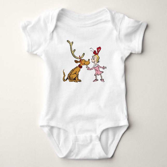 Grinch | Max & Cindy Lou Who T Shirt (Framsida)