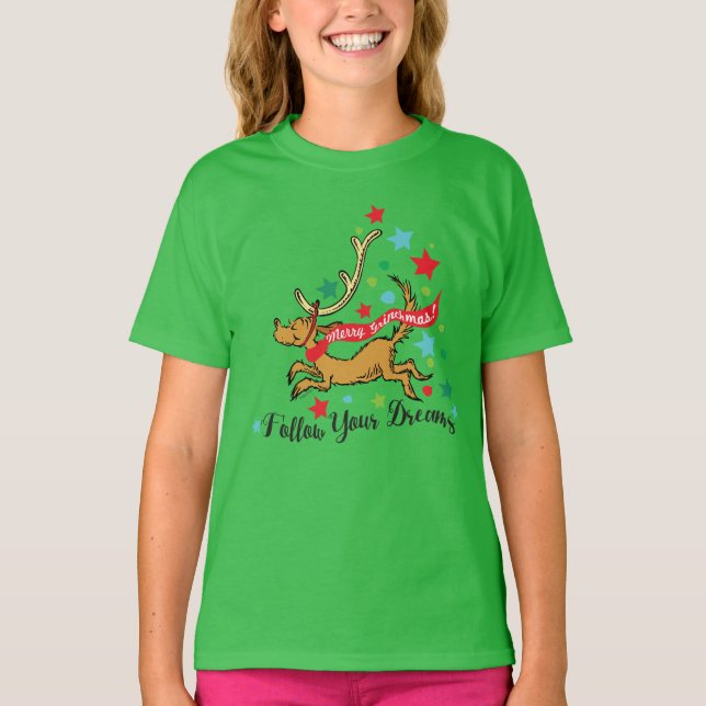 Grinch | Max - Följ dina drömmar Tee (Framsida)