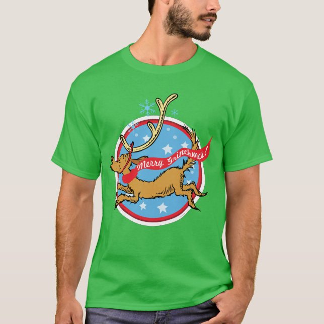Grinch | Max Glad Grinchmas! T Shirt (Framsida)