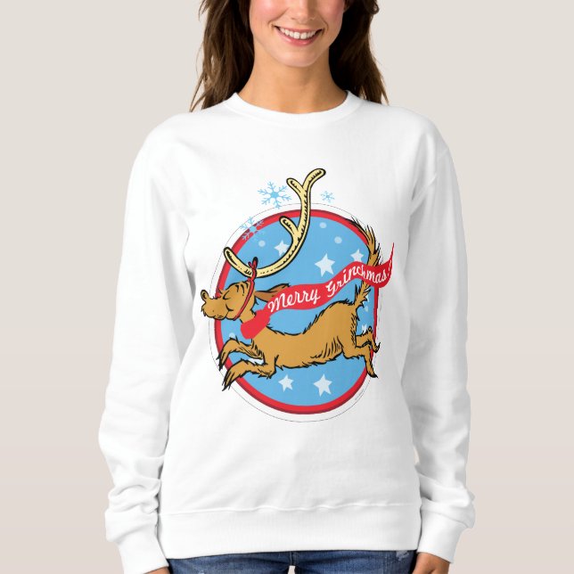 Grinch | Max Glad Grinchmas! T Shirt (Framsida)