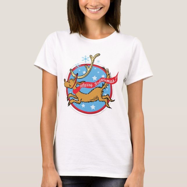 Grinch | Max Glad Grinchmas! T Shirt (Framsida)