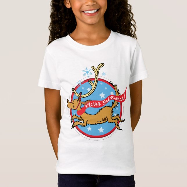 Grinch | Max God Grinchjul! T Shirt (Framsida)