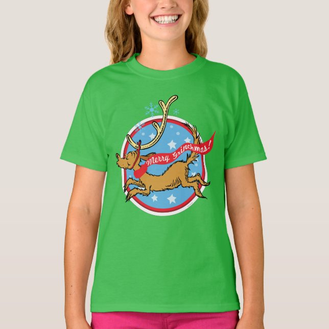 Grinch | Max Gott Grinchmas! T Shirt (Framsida)