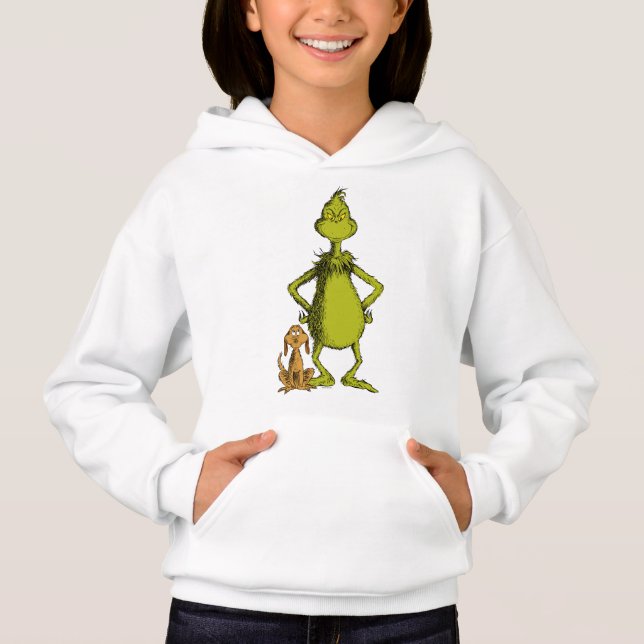 Grinch | Max & Grinch Positur T Shirt (Framsida)