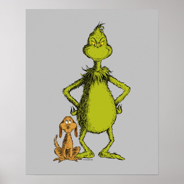 Grinch | Max & Grinch Ställning Poster (Framsidan)