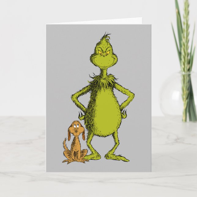 Grinch | Max & Grinch Stance Kort (Framsida)