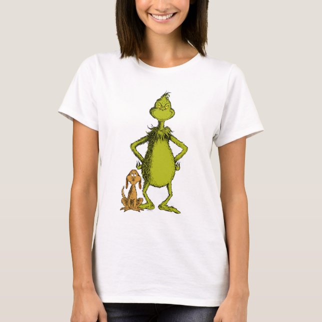 Grinch | Max & Grinch Stance T Shirt (Framsida)
