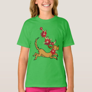 Grinch   Max Jul Pointsettia T Shirt