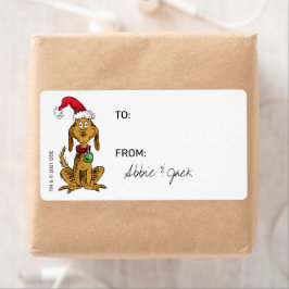 Grinch - max | Jul - Till från Stickers Fraktsedel