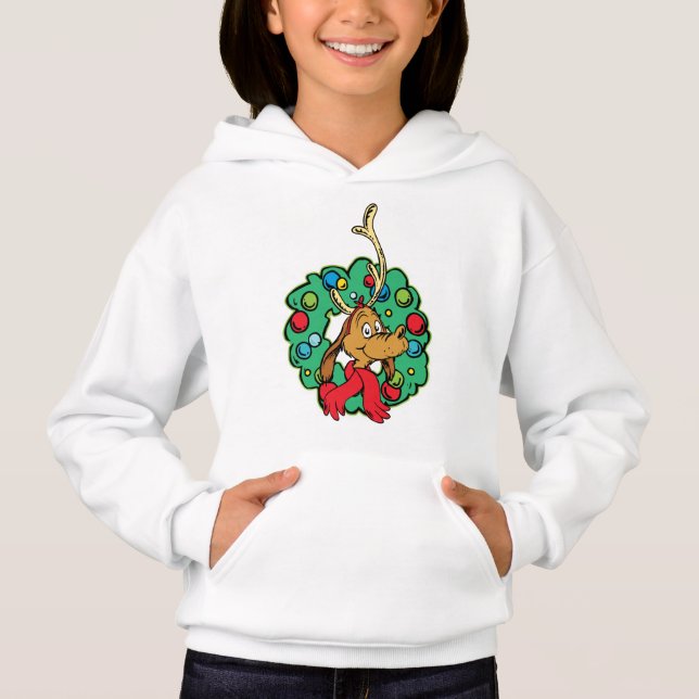 Grinch | Max julkrans T Shirt (Framsida)