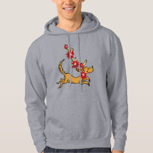 Grinch Max julpoinsettia Hoodie