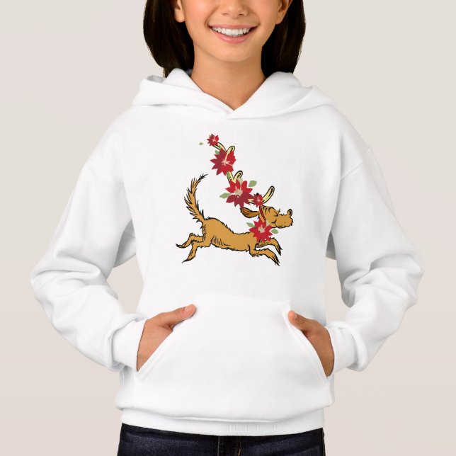 Grinch | Max julpoinsettia T Shirt (Framsida)