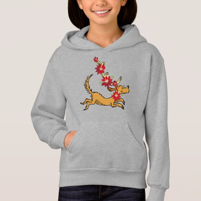 Grinch | Max julpoinsettia T Shirt (Framsida)