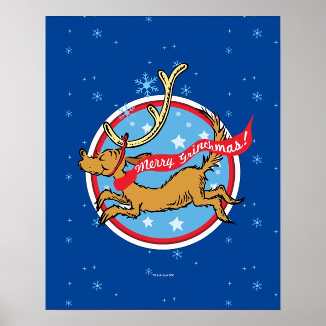 Grinch | Max Merry Grinchmas! Poster (Framsidan)