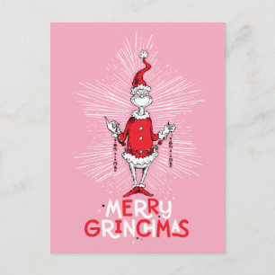 Grinch Merry Grinchmas Vykort