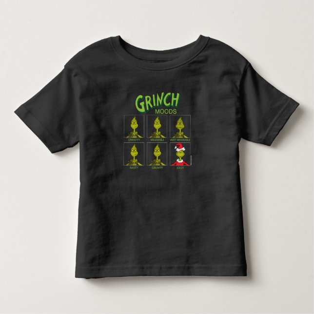 Grinch | Moods-diagram - julutgåva T Shirt (Framsida)