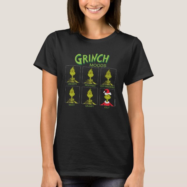 Grinch | Moods-diagram - julutgåva T Shirt (Framsida)