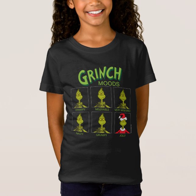 Grinch | Moods-diagram - julutgåva T Shirt (Framsida)
