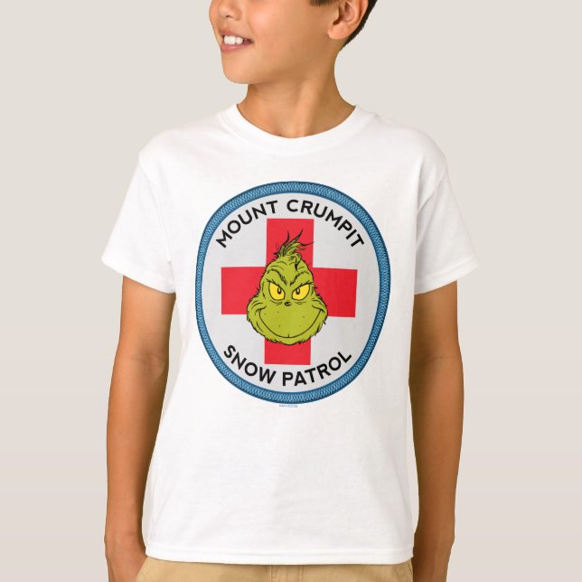 Grinch | Mt Crumpit Snö Patrol T Shirt (Framsida)