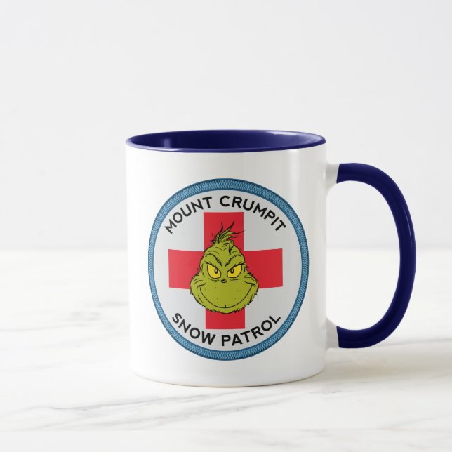Grinch | Mt. Crumpit Snöpatrull Mugg (Höger)