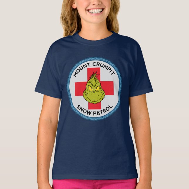 Grinch | Mt. Crumpit Snöpolis T Shirt (Framsida)