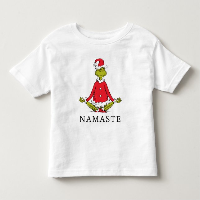 Grinch | Namaste Jultomten T Shirt (Framsida)