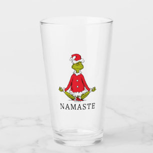 Grinch Namaste Tomte Glaskopp