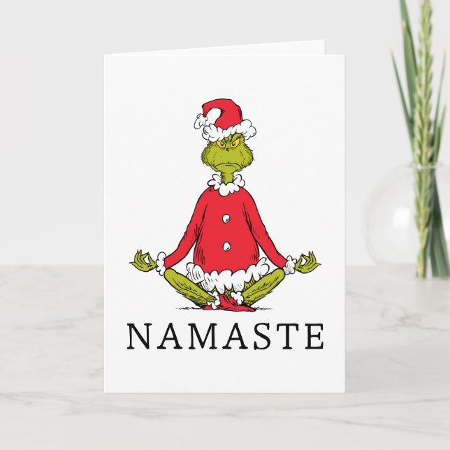 Grinch | Namaste Tomte Kort (Framsida)