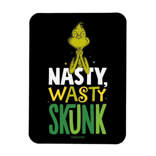 Grinch | Nasty Wasty Skunk Magnet (Vertikal)