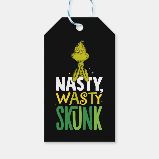 Grinch | Nasty Wasty Skunk Presentetikett (Framsidan)