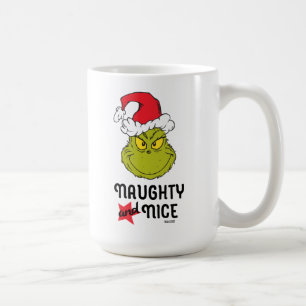 Grinch Naughty and Nice Kaffemugg