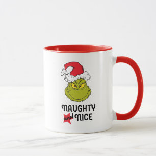 Grinch Naughty and Nice Mugg
