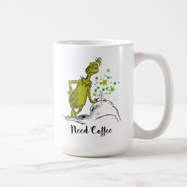 Grinch | Nödkaffe Kaffemugg (Höger)