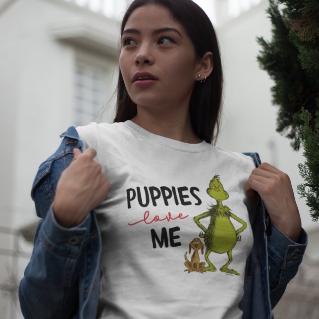 Grinch och Max | Valpar elskar mig T Shirt (Skapare uppladdad)