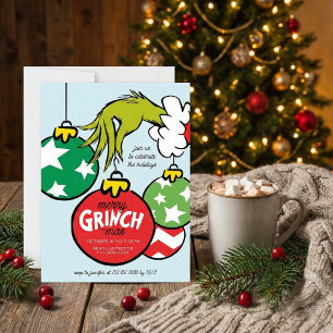 Grinch-ornament Julfest Julkort