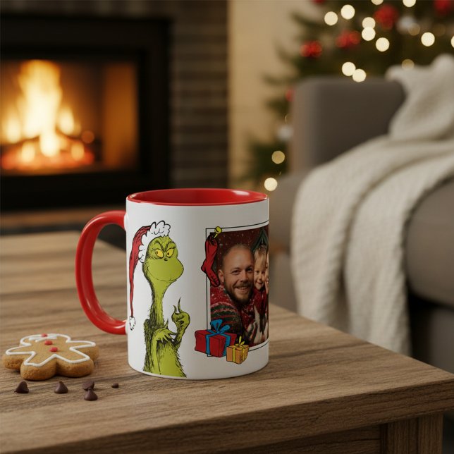 Grinch | Personlig Foto Mugg (Skapare uppladdad)