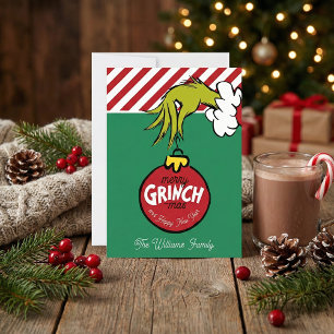 Grinch Personlig juldekoration Julkort