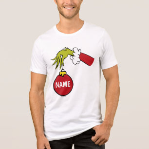 Grinch   PERSONLIG NAMN T Shirt