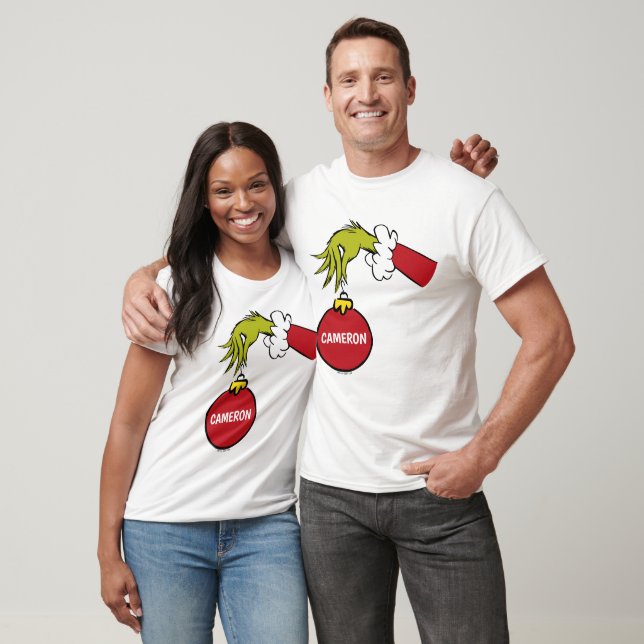 Grinch | Personligt namn T Shirt (Unisex)