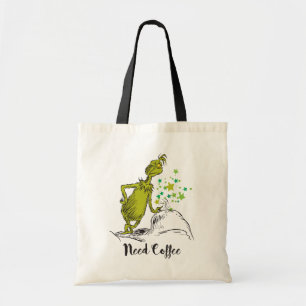 Grinch Rolig Behöver Kaffe Tygkasse