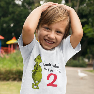 Grinch Snöflinga Födelsedag T Shirt