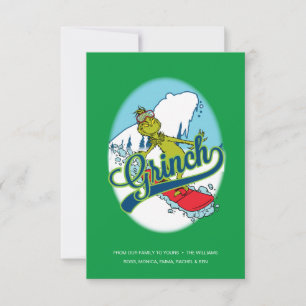 Grinch Snowboardåkning Kort