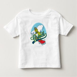 Grinch Snowboarding T Shirt