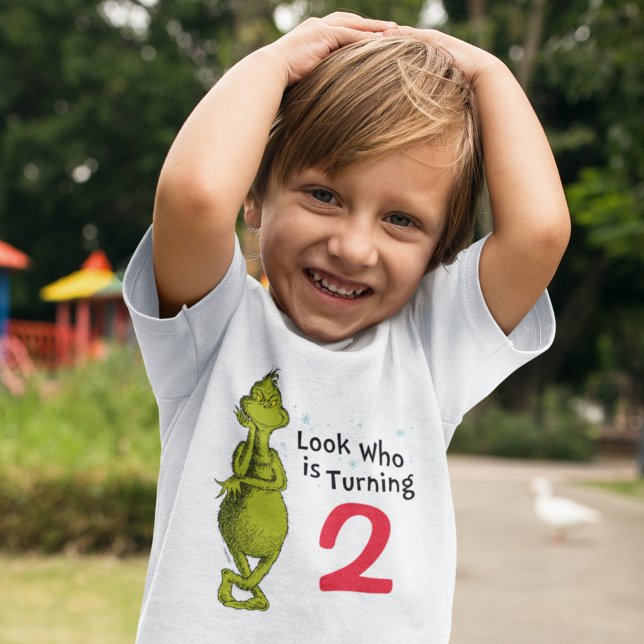 Grinch Snowflake Birthday T Shirt (Skapare uppladdad)