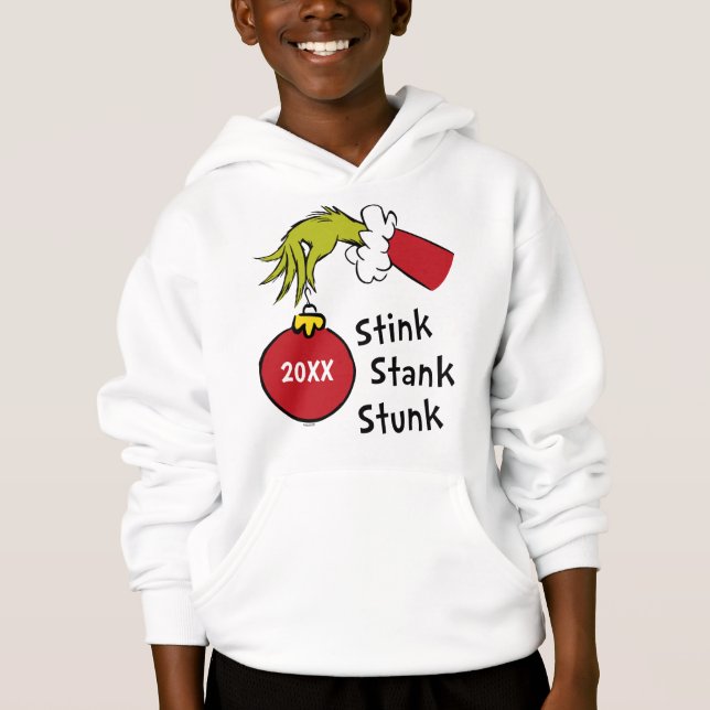 Grinch | Stink Stank Stunk Tröja (Framsida)