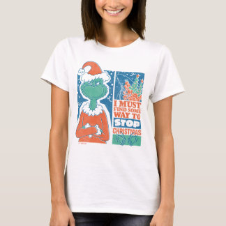 Grinch | Stoppa julen Vintage-grafik T Shirt
