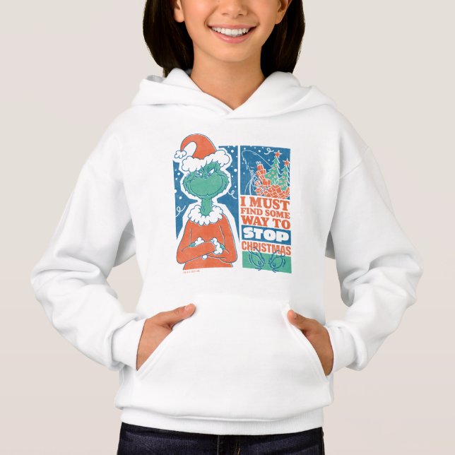 Grinch | Stoppa julen Vintagegrafik T Shirt (Framsida)